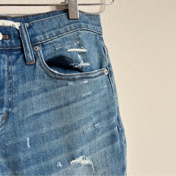 Madewell The Slim Boyjean in Carlson Wash - Picture 6 of 6